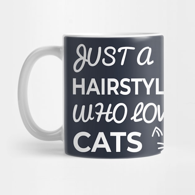 hairstylist cat lover by Elhisodesigns